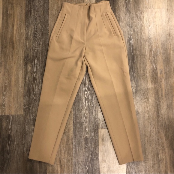 ZARA HIGH-WAISTED PANTS - Picture 5 of 7